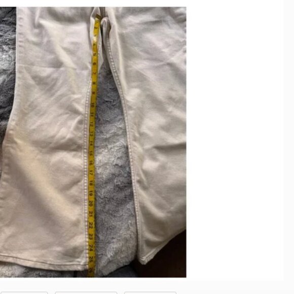 Kate Hudson Happy X Nature High Rise Crop Boots Jeans - Picture 9 of 14